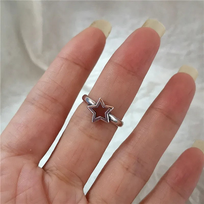 Gothic Cross Heart Luxury Ring