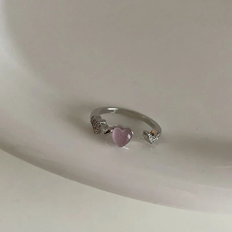 Vintage Gothic Zircon Cross Ring