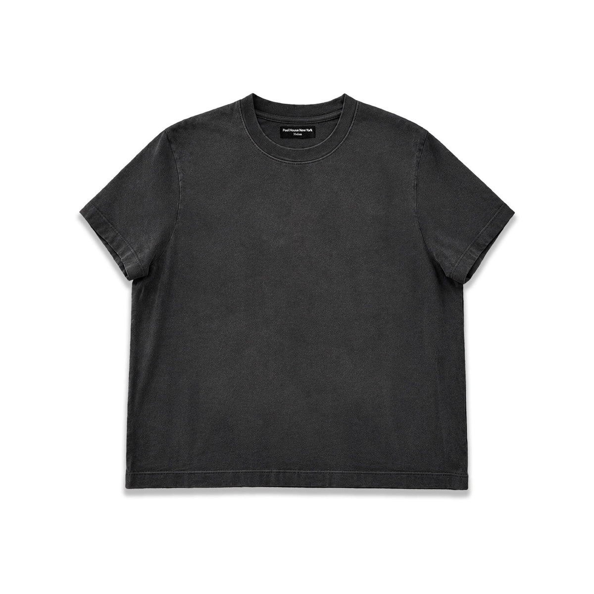 Silverlake Crop Tee III | Boxy, Relaxed Fit | Sun-Faded - Vintage Black | Sun-Faded