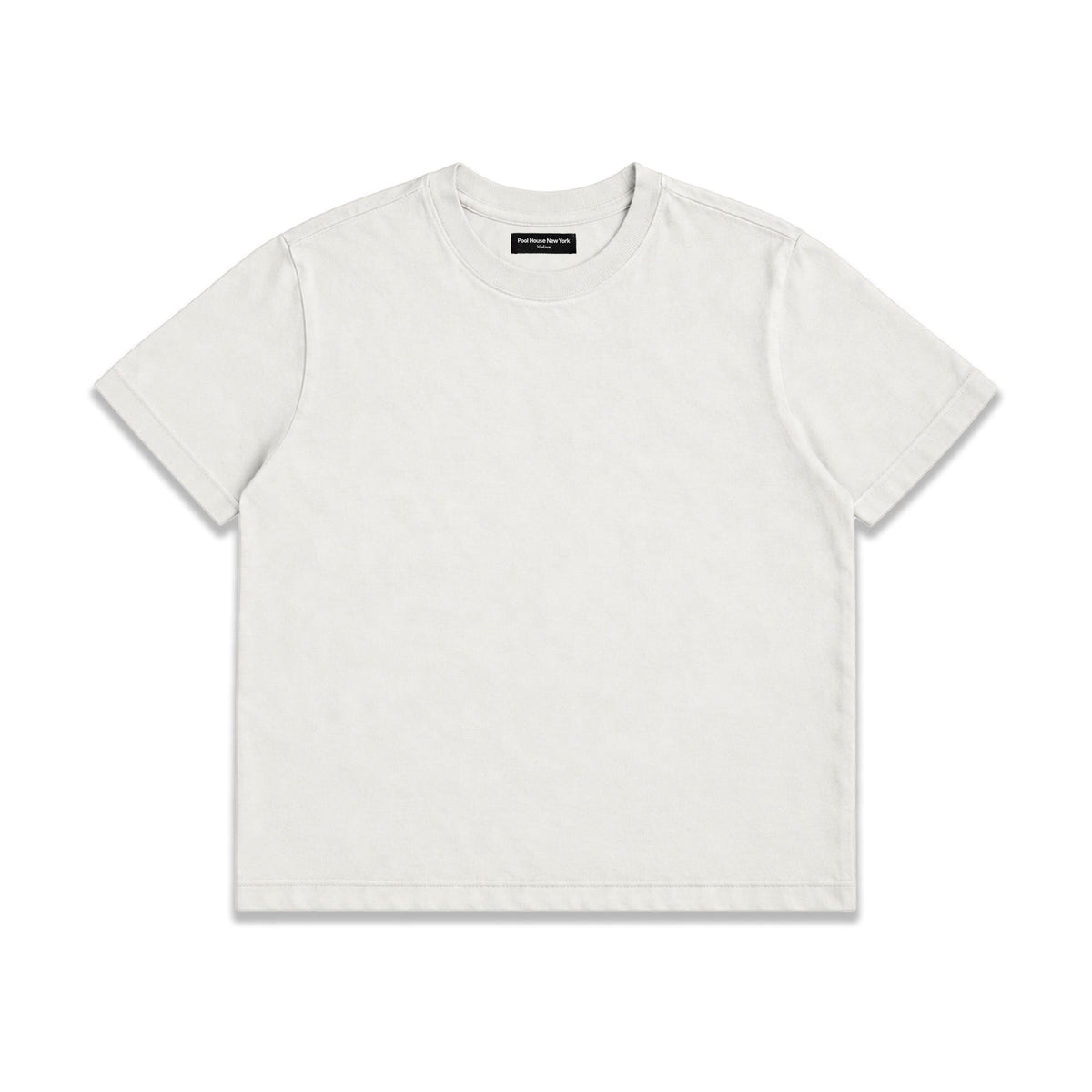 Silverlake Crop Tee III | Boxy, Relaxed Fit - Natural Cream