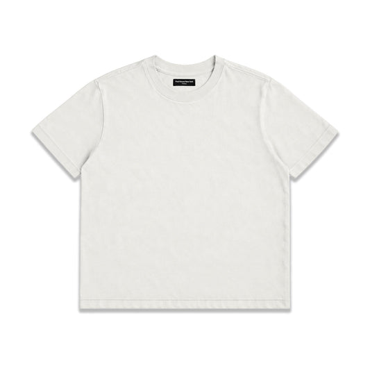 Silverlake Crop Tee III | Boxy, Relaxed Fit - Natural Cream