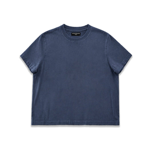 Silverlake Crop Tee III | Boxy, Relaxed Fit | Sun-Faded - Vintage Navy | Sun-Faded