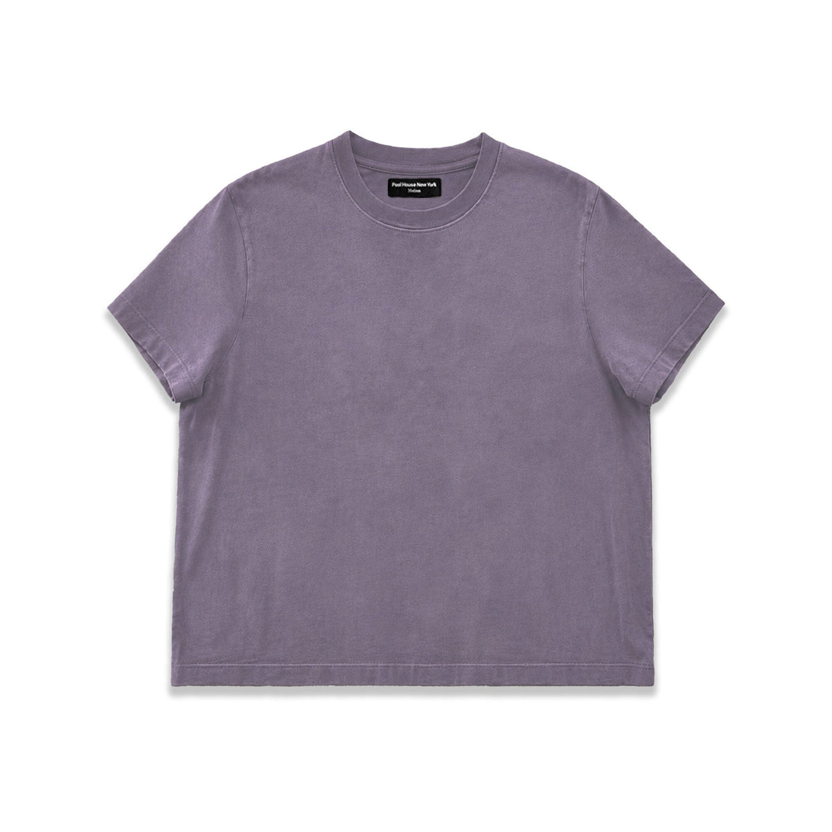 Silverlake Crop Tee III | Boxy, Relaxed Fit | Sun-Faded - Vintage Purple | Sun-Faded