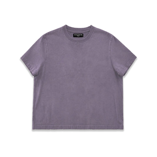 Silverlake Crop Tee III | Boxy, Relaxed Fit | Sun-Faded - Vintage Purple | Sun-Faded