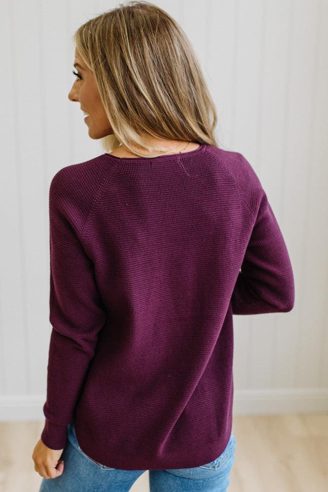Sophie Mini Waffle Sweater