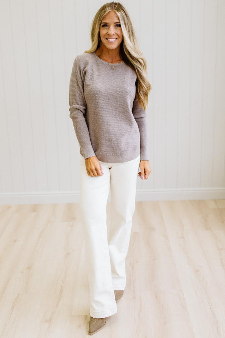 Sophie Mini Waffle Sweater