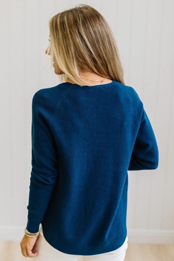 Sophie Mini Waffle Sweater