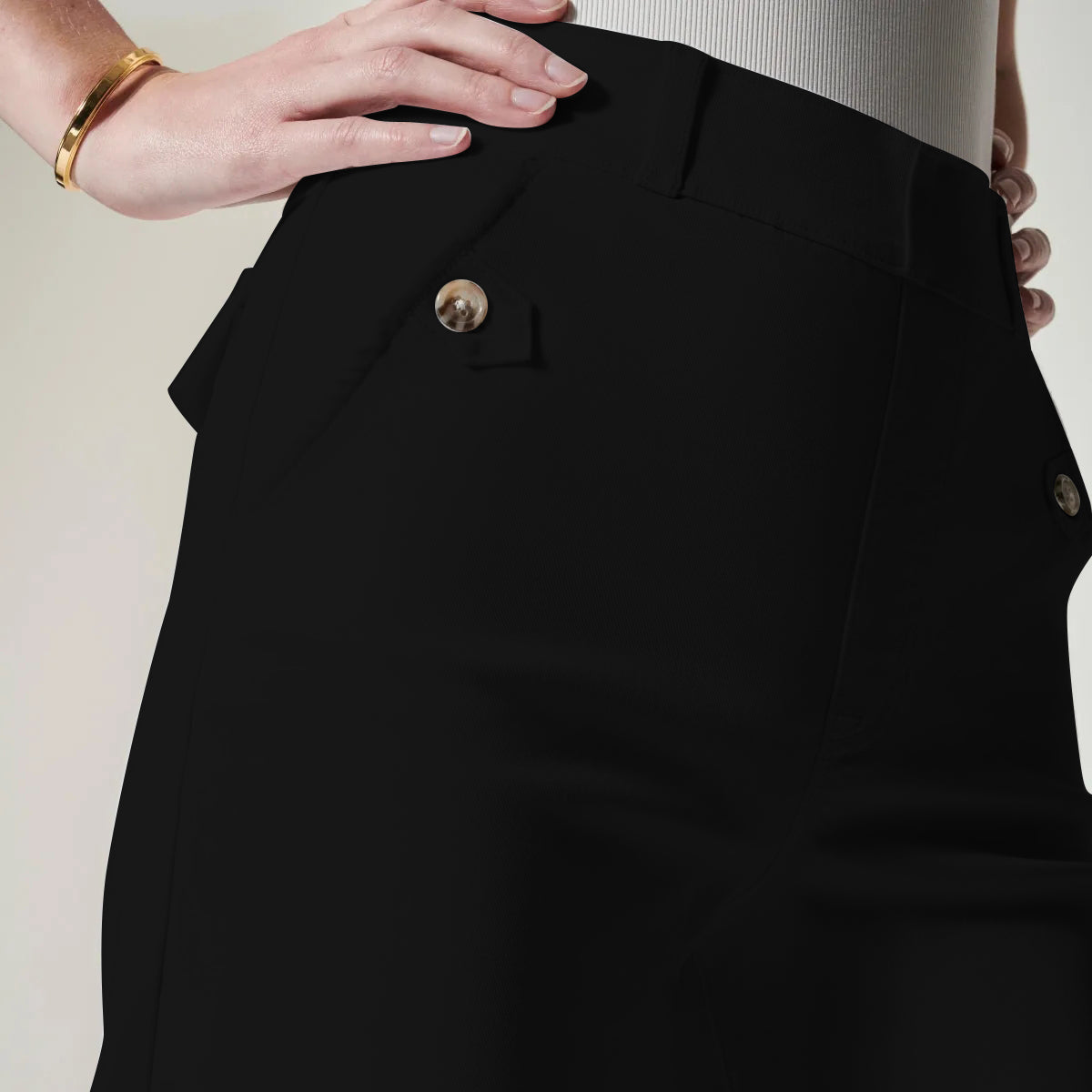 Stretch Comfortable Wide Leg Pants