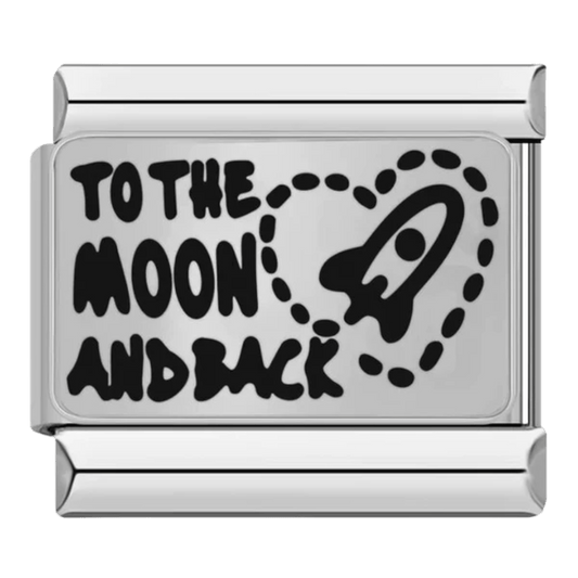 To The Moon And Back Charm