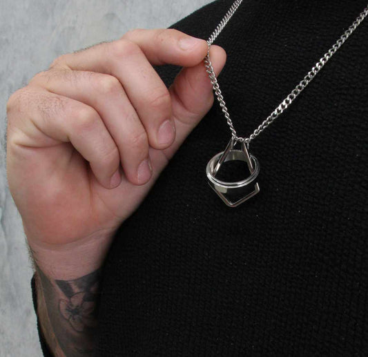 Elijah Ring Keeper Necklace