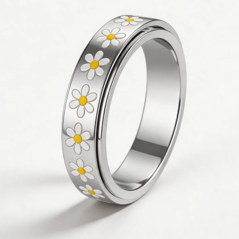 Daisy Spinner Ring