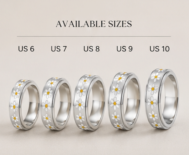 Daisy Spinner Ring