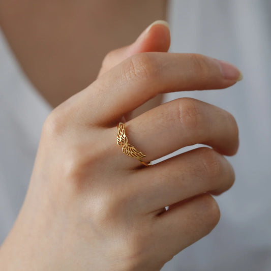 Y2K Dainty Aesthetic Butterfly Ring
