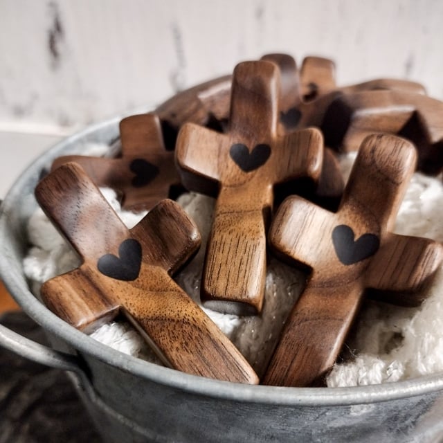 ❤️Handmade Cross My Heart