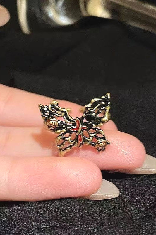 Dark Court Style Stack Ring