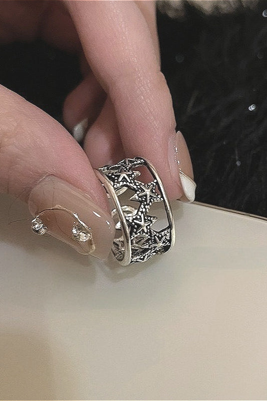 Retro Vintage Star Ring