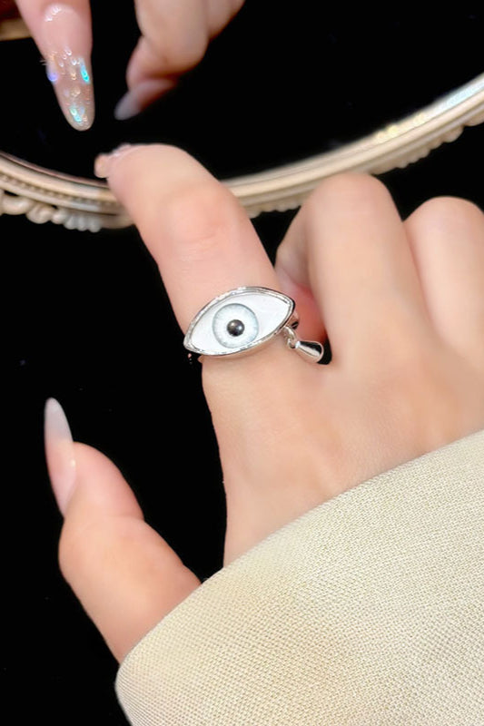 Teardrop Eye Unique Delicate Ring
