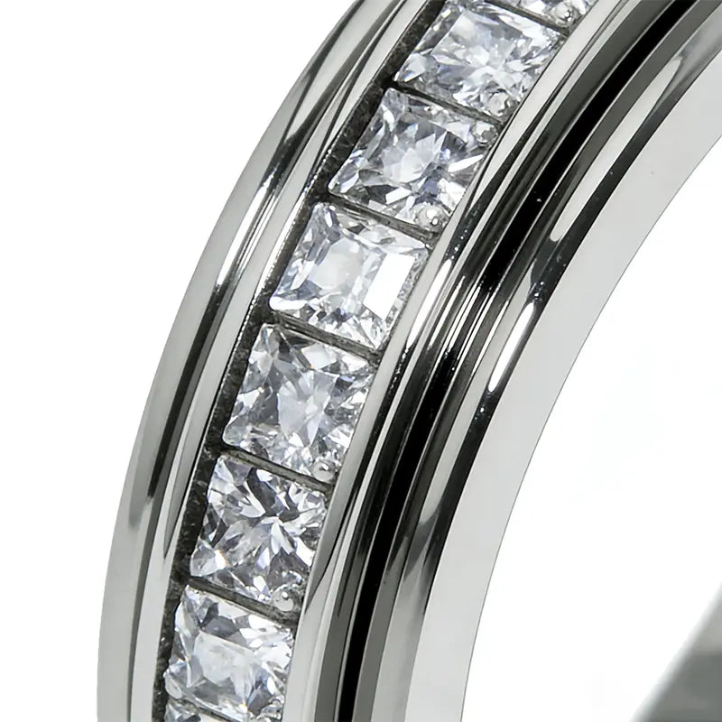 Crystal Spinner Ring