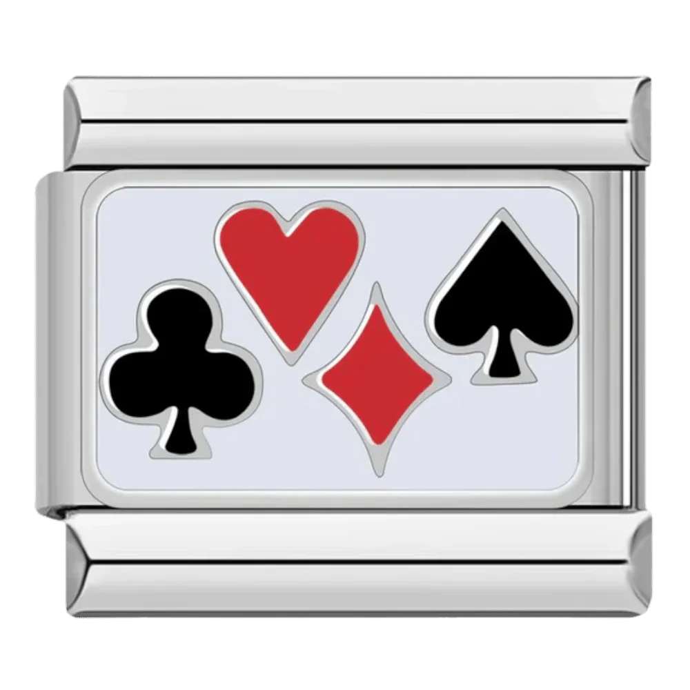 Card Faces Charm