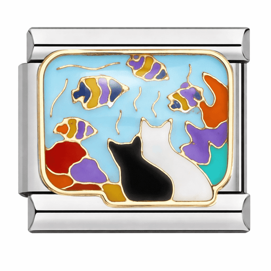 Cat Aquarium Charm