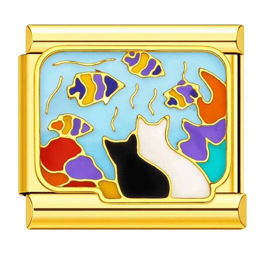 Cat Aquarium Charm