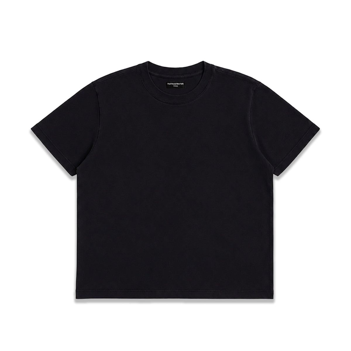 Silverlake Crop Tee III | Boxy, Relaxed Fit - Classic Black