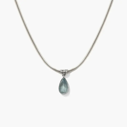 Cymophane Teardrop Necklace