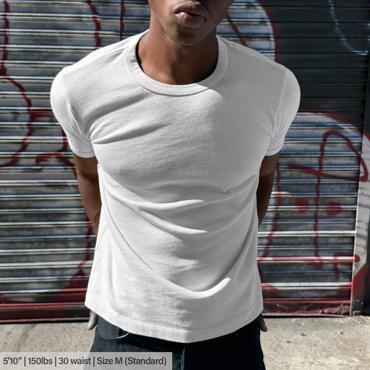 Diego Muscle Tee | Heavyweight | 13.5oz - Classic White