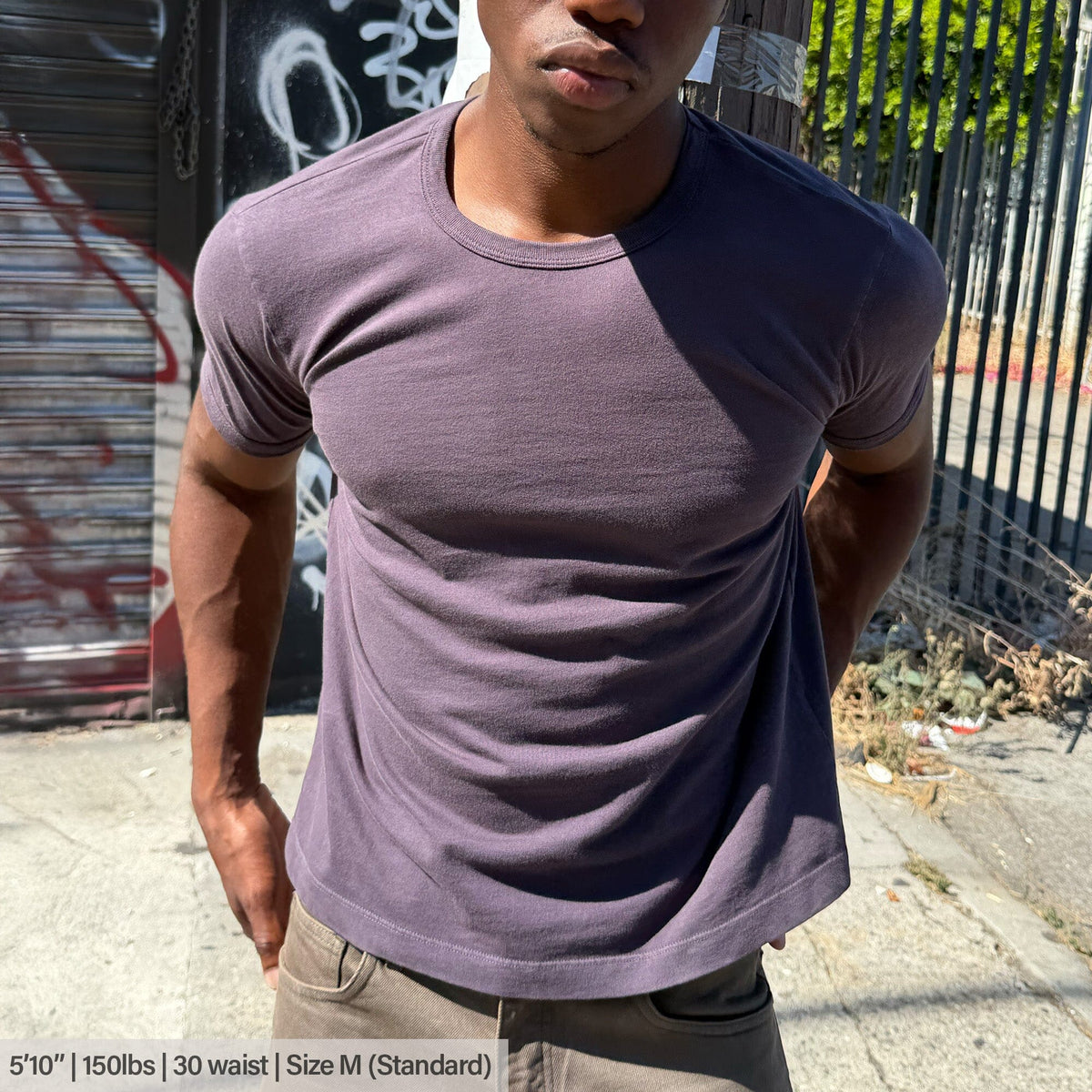 Diego Muscle Tee - Vintage Purple II