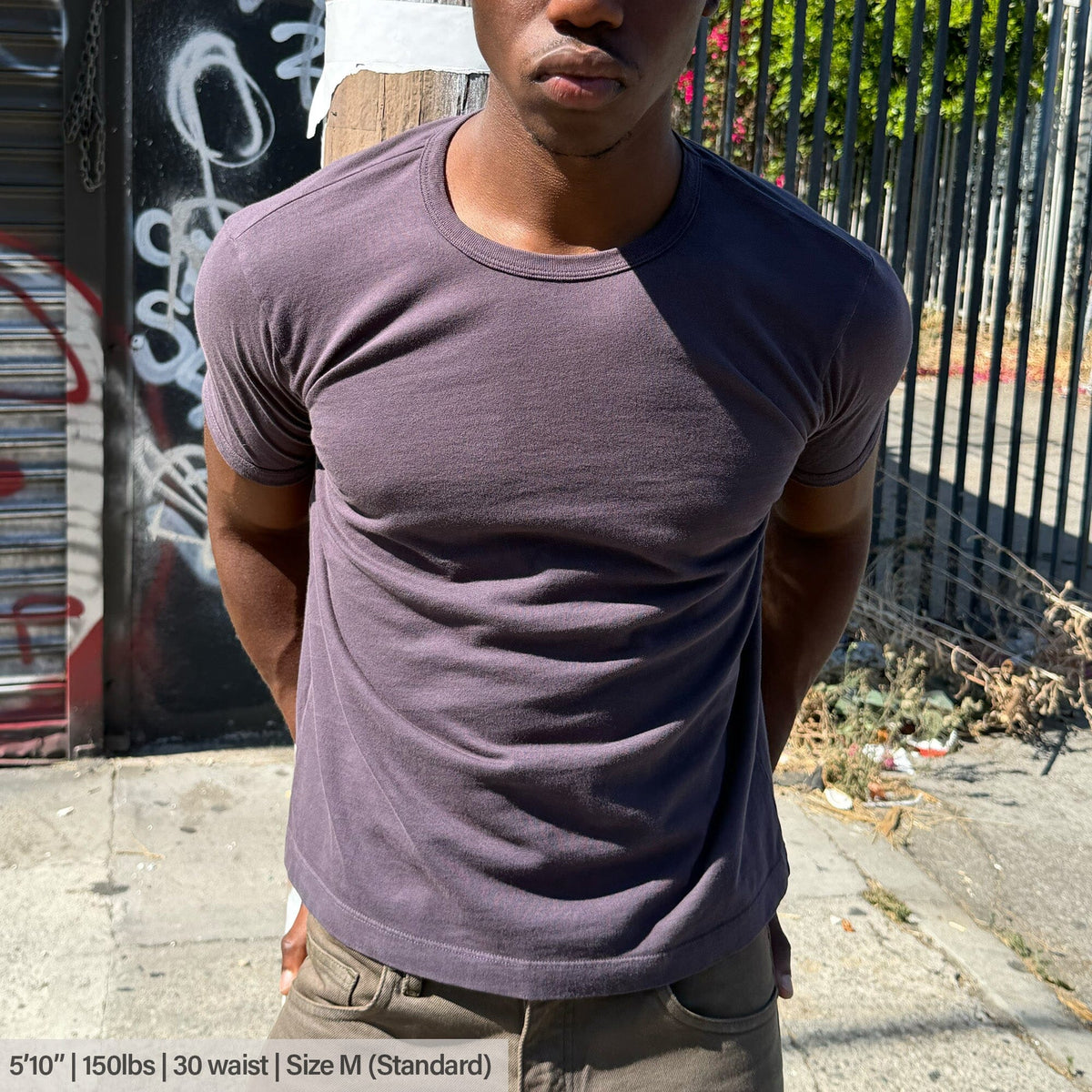 Diego Muscle Tee - Vintage Purple II