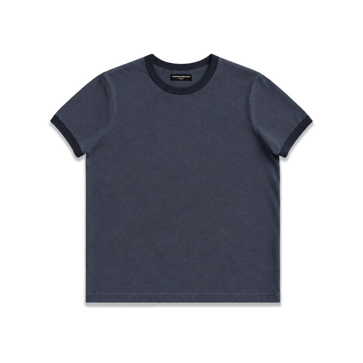 Diego Muscle Tee | Heavyweight | 13.5oz | Ringer - Tonal Vintage Black