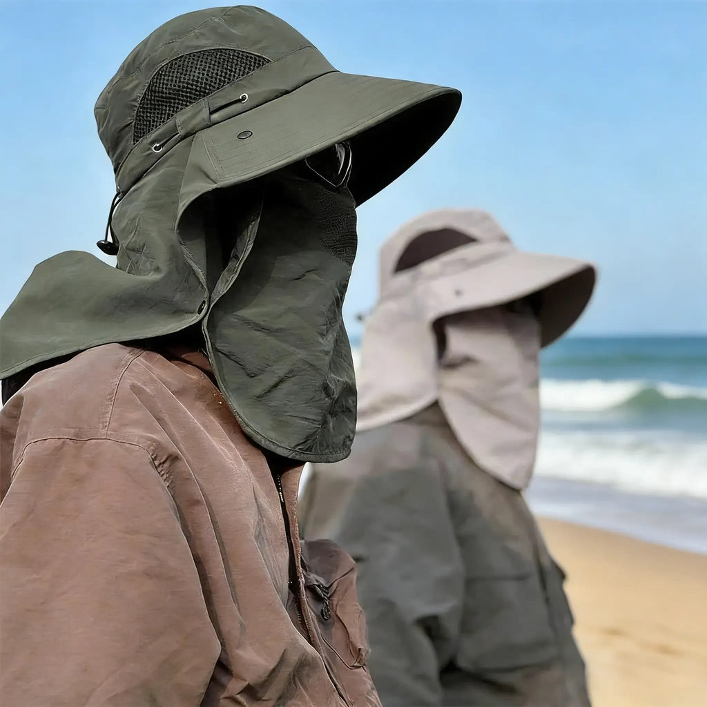 🎁Buy 1 Get 1 Free🎁Spring/Summer Fisherman's Hat Detachable Outdoor Fishing Face Covering Neck Protection
