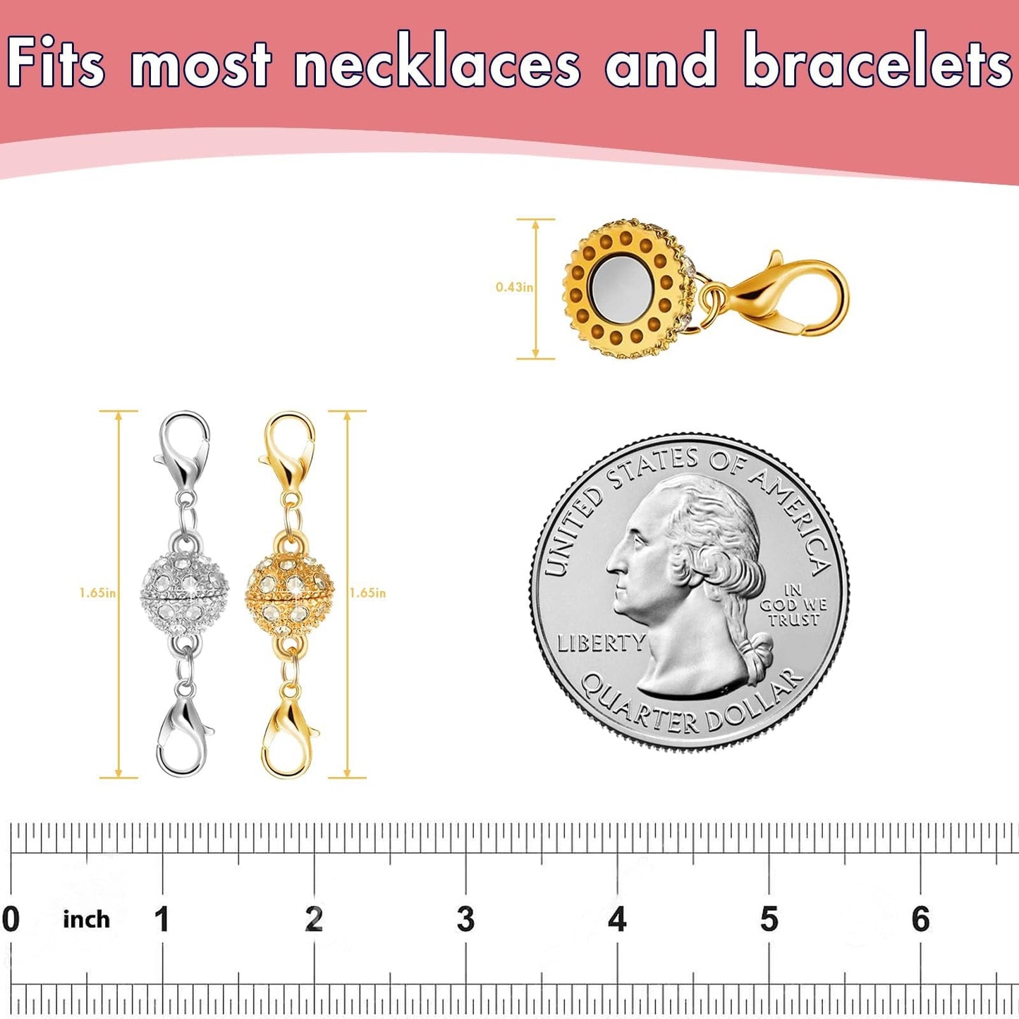 🔥Cierres y broches magnéticos para collares