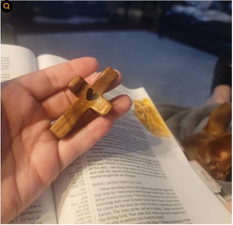 ❤️Handmade Cross My Heart