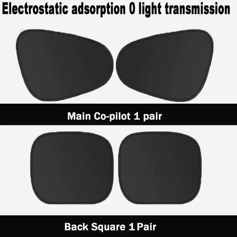 👉 Magnetic Car Window Privacy Sun Shade – UV Blocking & Heat Insulation (4-Pack)
