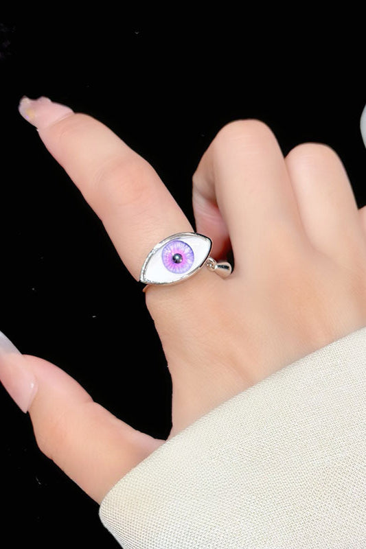 Teardrop Eye Unique Delicate Ring