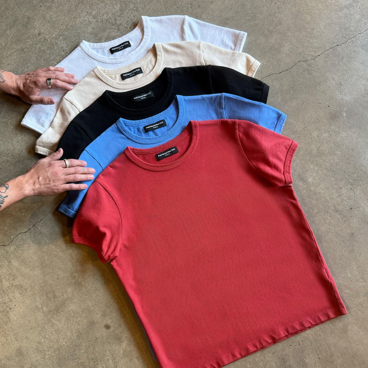 Diego Muscle Tee | Heavyweight | 13.5oz - Natural Cream
