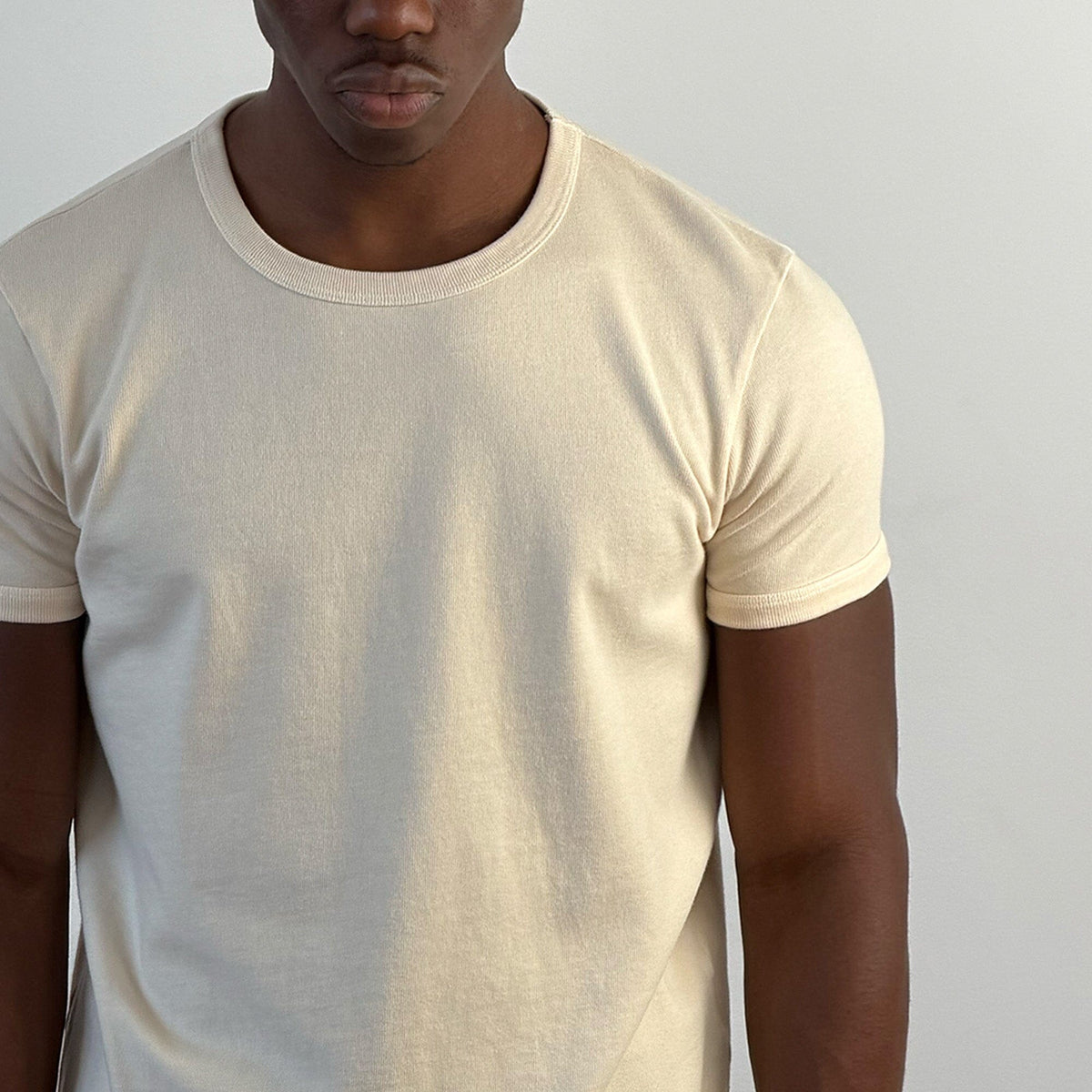 Diego Muscle Tee | Heavyweight | 13.5oz - Natural Cream