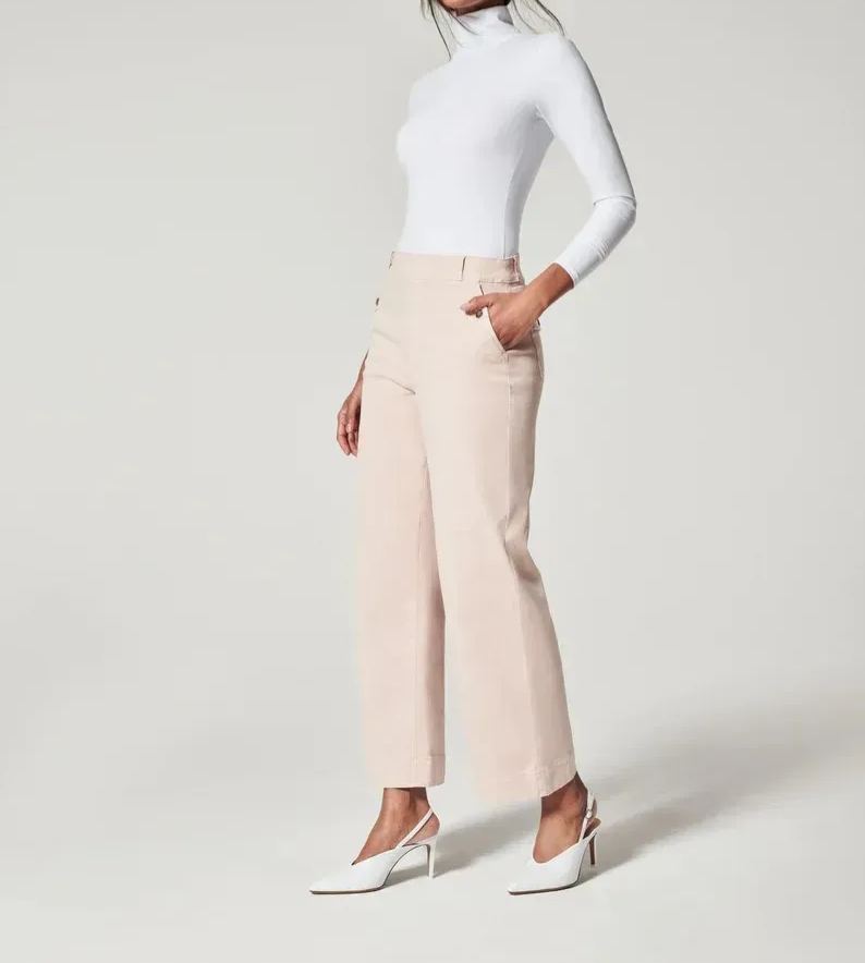 Stretch Comfortable Wide Leg Pants