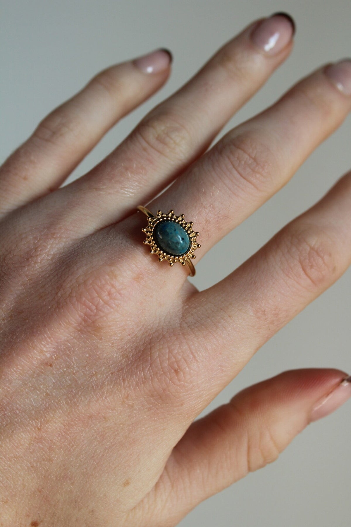 Jolie - Ring - Natural Stone - Stainless Steel