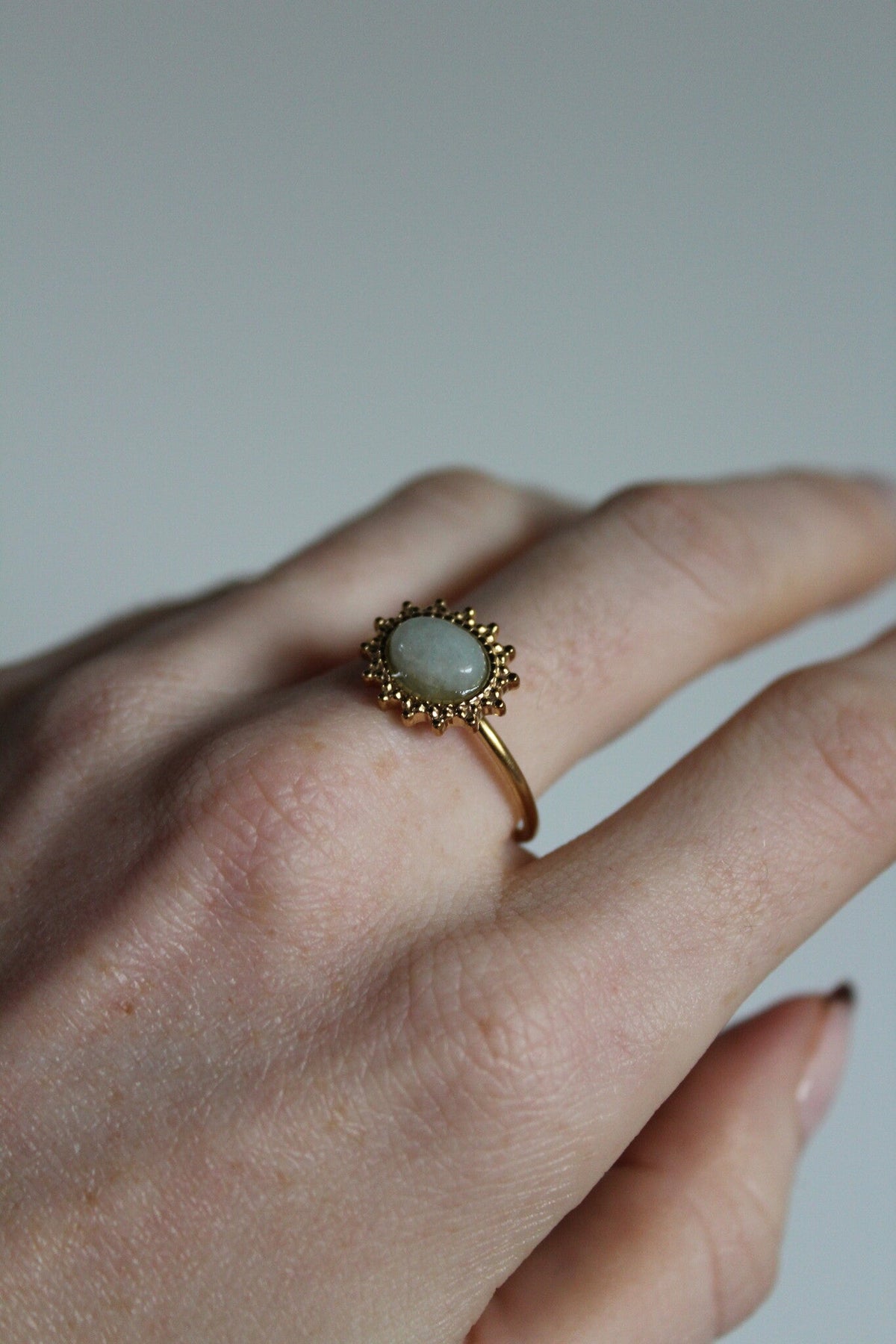 Jolie - Ring - Natural Stone - Stainless Steel