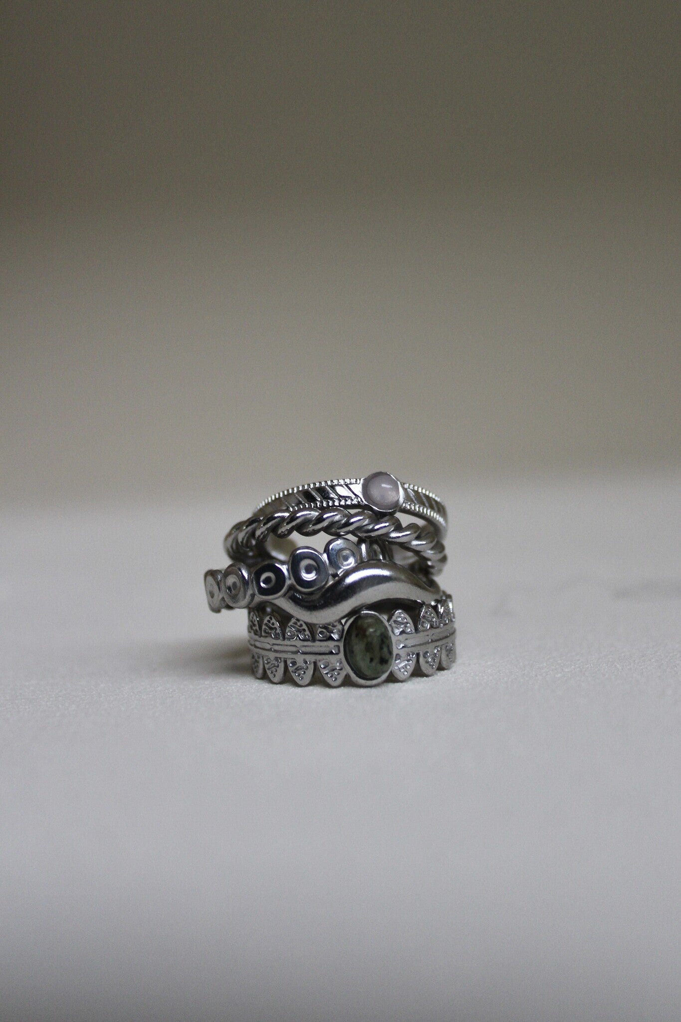 Yara - Ring - Stainless Steel - Adjustable