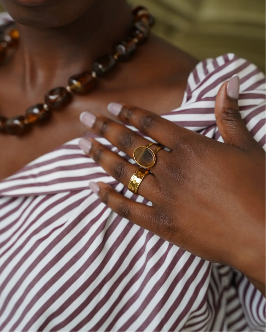 Jane - Ring - Stainless Steel - Adjustable