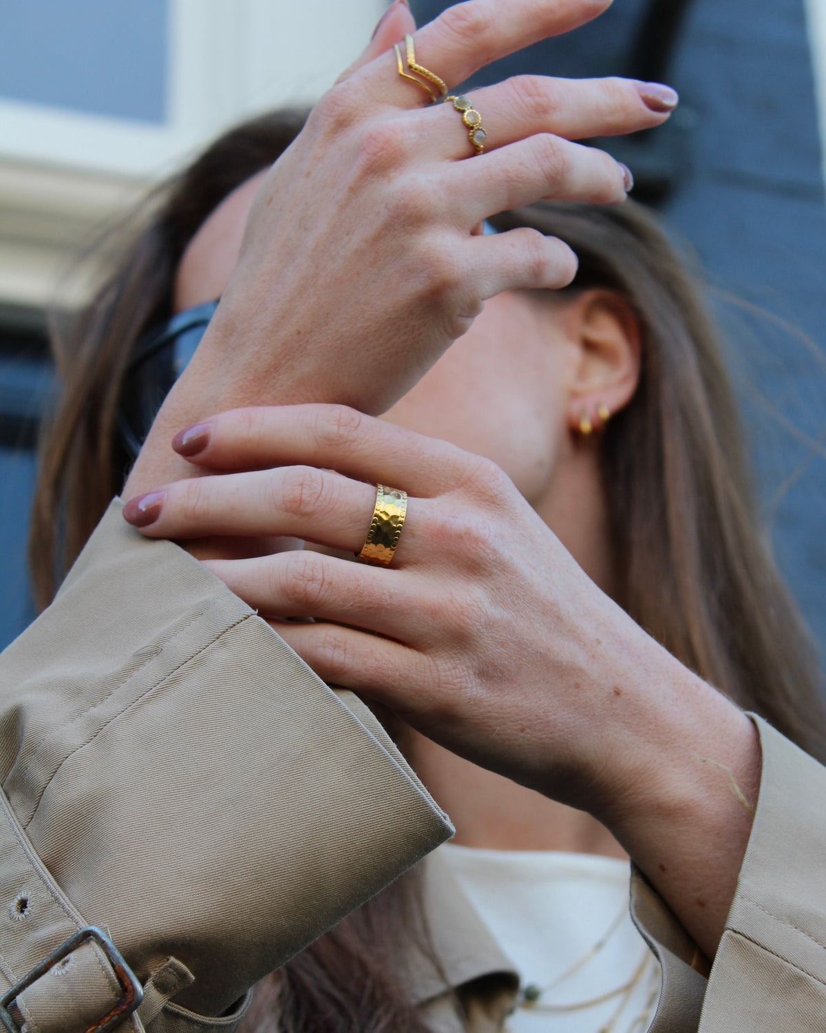 Jane - Ring - Stainless Steel - Adjustable