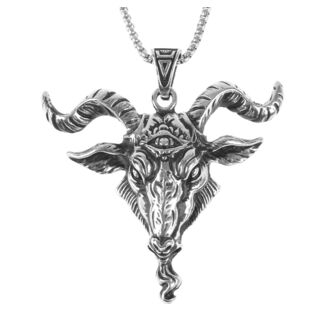 Baphomet Eye collar