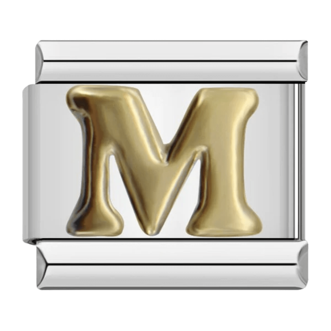 Letter M Charm