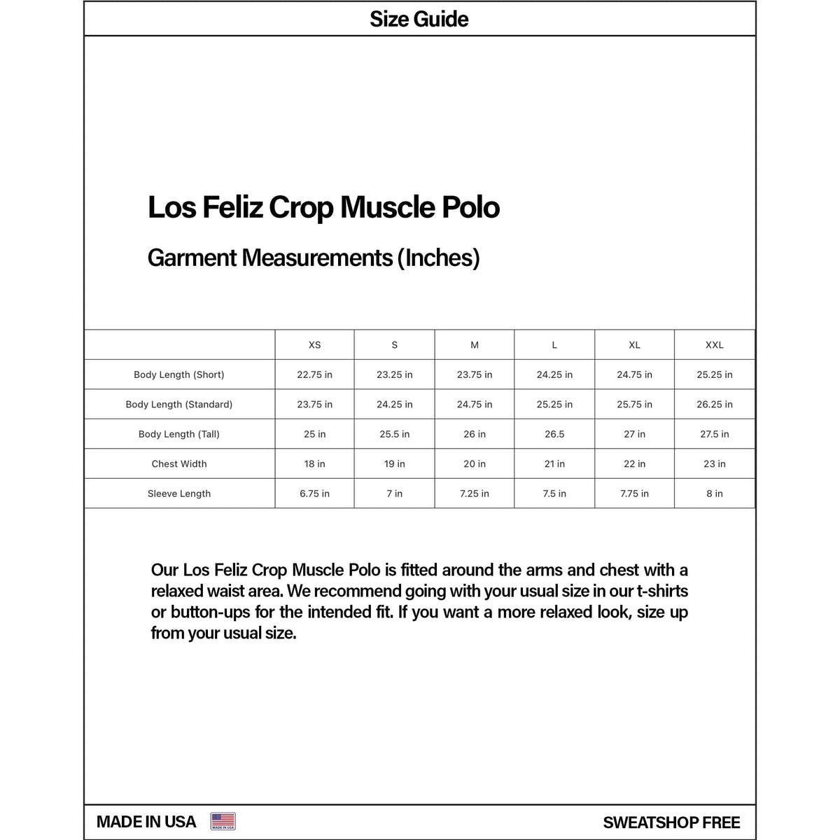 Los Feliz Crop Muscle Polo | Slub - Burgundy