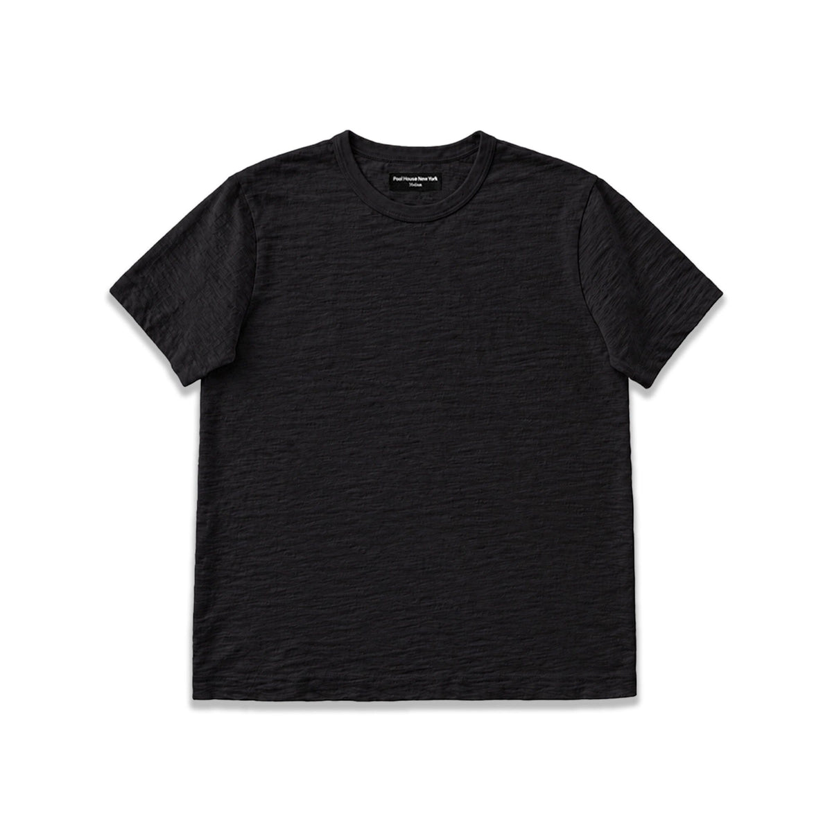 Los Feliz Crop Muscle Tee II | Slub - Classic Black