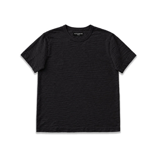 Los Feliz Crop Muscle Tee II | Slub - Classic Black
