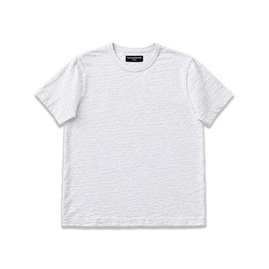 Los Feliz Crop Muscle Tee II | Slub - Classic White
